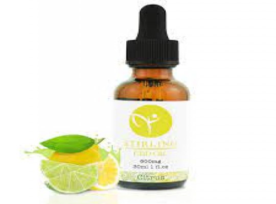 500mg CBD Tincture w/ Great Citrus Flavor | Organic | 0% THC | 3rd Party Tested | Citrus